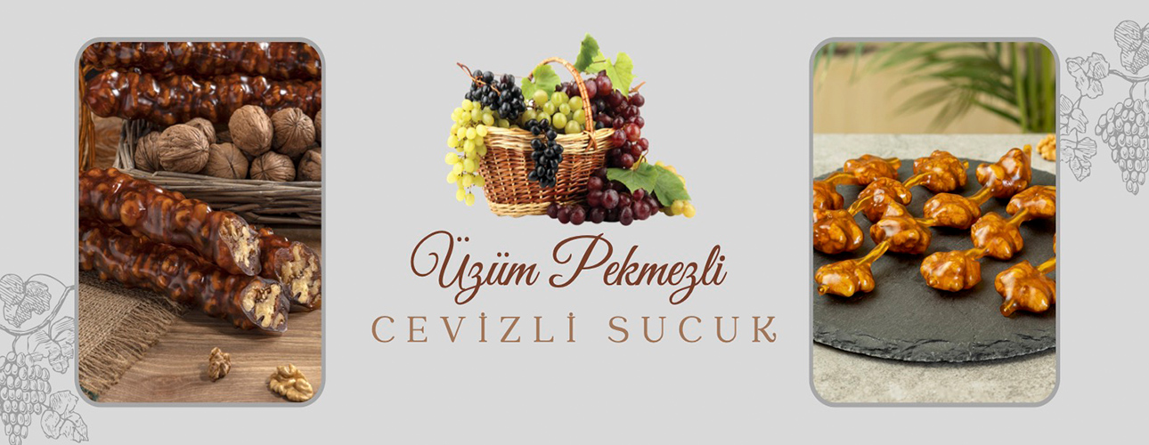 üzüm pekmezli dökme adana cevizli sucuk