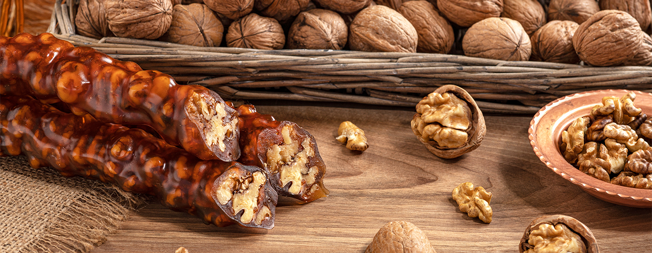 üzüm pekmezli cevizli sucuk